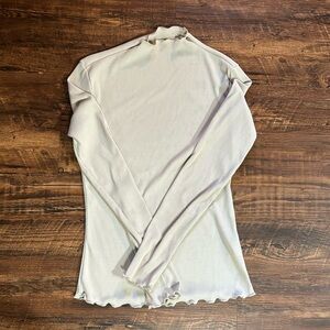 Mock Neck Long Sleeve Shirt